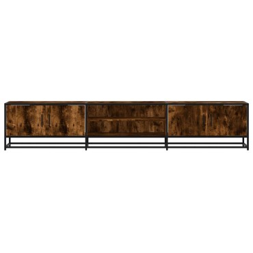 vidaXL Έπιπλο Τηλεόρασης Καπνιστή Δρυς 210x35x41cm Επεξ. Ξύλο