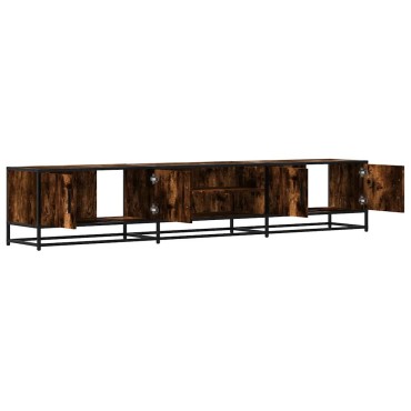 vidaXL Έπιπλο Τηλεόρασης Καπνιστή Δρυς 210x35x41cm Επεξ. Ξύλο