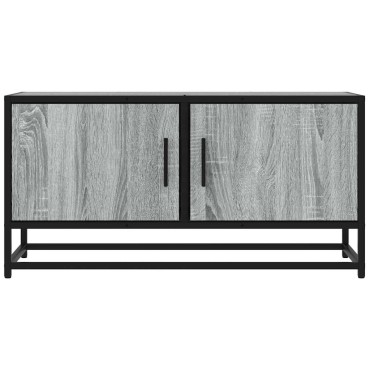 vidaXL Έπιπλο Τηλεόρασης Γκρι Sonoma 80x34,5x40cm Επεξ. Ξύλο