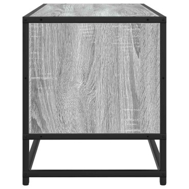 vidaXL Έπιπλο Τηλεόρασης Γκρι Sonoma 80x34,5x40cm Επεξ. Ξύλο