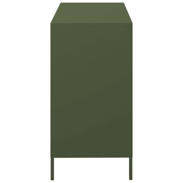 vidaXL Ντουλάπι Λαδί 101,5x39x73,5cm από Χάλυβα Ψυχρής Έλασης 1 τεμ.