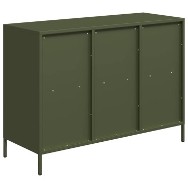 vidaXL Ντουλάπι Λαδί 101,5x39x73,5cm από Χάλυβα Ψυχρής Έλασης 1 τεμ.