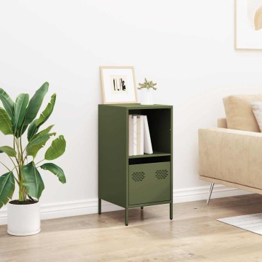 vidaXL Ντουλάπι Λαδί 35x39x73,5cm από Χάλυβα Ψυχρής Έλασης 1 τεμ.