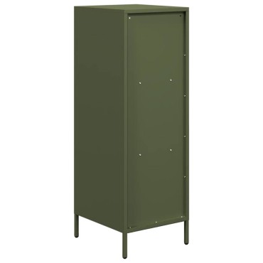 vidaXL Ντουλάπι Πράσινο Λαδί 35x39x103,5cm από Ατσάλι 1 τεμ.
