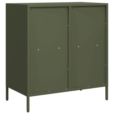 vidaXL Ντουλάπι Λαδί 68x39x73,5cm από Χάλυβα Ψυχρής Έλασης 1 τεμ.