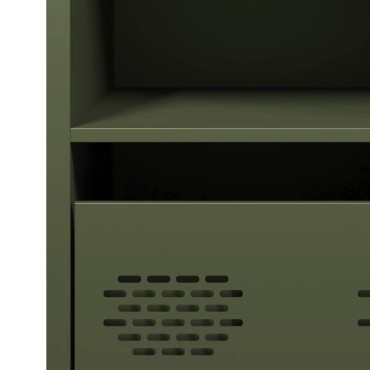 vidaXL Ντουλάπι Λαδί 68x39x73,5cm από Χάλυβα Ψυχρής Έλασης 1 τεμ.