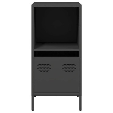 vidaXL Ντουλάπι Μαύρο 35x39x73,5cm από Χάλυβα Ψυχρής Έλασης 1 τεμ.