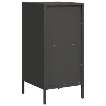 vidaXL Ντουλάπι Μαύρο 35x39x73,5cm από Χάλυβα Ψυχρής Έλασης 1 τεμ.