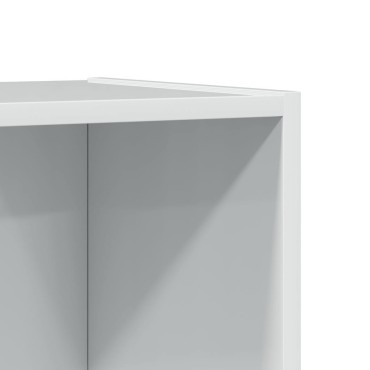 vidaXL Βιβλιοθήκη Γυαλιστερό Λευκό 40x30x189cm από Επεξ.Ξύλο 1 τεμ.