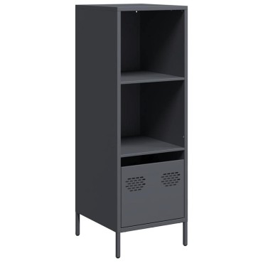 vidaXL Ντουλάπι Ανθρακί 35x39x103,5cm από Χάλυβα 1 τεμ.