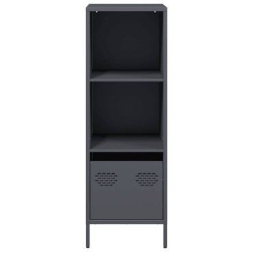 vidaXL Ντουλάπι Ανθρακί 35x39x103,5cm από Χάλυβα 1 τεμ.