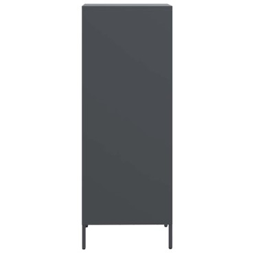 vidaXL Ντουλάπι Ανθρακί 35x39x103,5cm από Χάλυβα 1 τεμ.