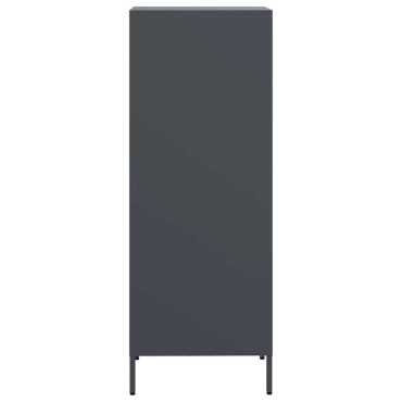 vidaXL Ντουλάπι Ανθρακί 39x35x103,5cm από Ατσάλι 1 τεμ.