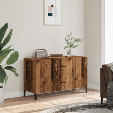 vidaXL Ντουλάπι Παλαιό Ξύλο 100x36x60cm από Επεξεργασμένο Ξύλο 1 τεμ.