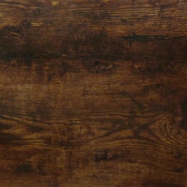 vidaXL Παπουτσοθήκη Καπνιστή Δρυς 55x35x108cm από Επεξεργασμένο Ξύλο
