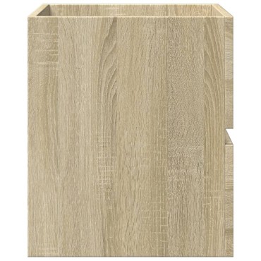 vidaXL Ντουλάπι Νιπτήρα Sonoma Δρυς 41x38,5x45cm Επεξεργασμένο Ξύλο 1 τεμ.