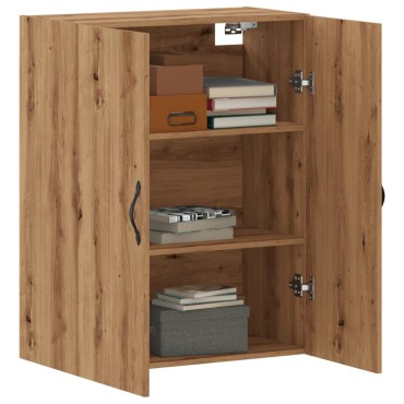 vidaXL Ντουλάπι Τοίχου Αρτισιανή Δρυς 69,5x34x90cm από Επεξεργ. Ξύλο 1 τεμ.