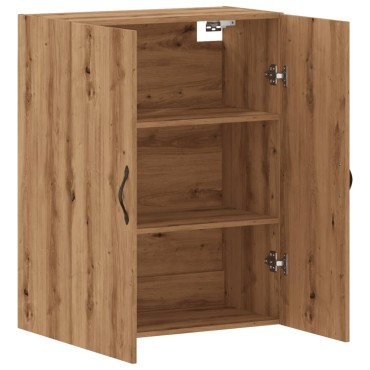 vidaXL Ντουλάπι Τοίχου Αρτισιανή Δρυς 69,5x34x90cm από Επεξεργ. Ξύλο 1 τεμ.