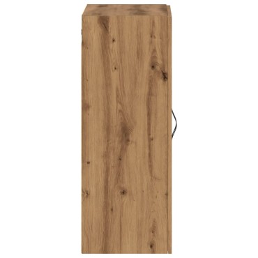 vidaXL Ντουλάπι Τοίχου Αρτισιανή Δρυς 69,5x34x90cm από Επεξεργ. Ξύλο 1 τεμ.