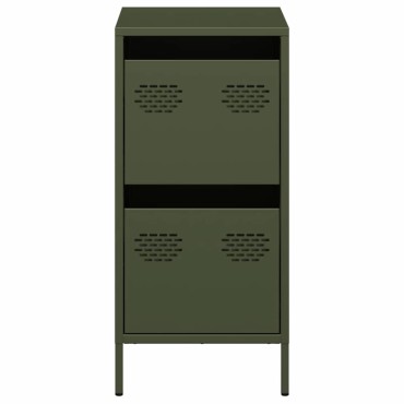 vidaXL Ντουλάπι Λαδί 35x39x73,5cm από Χάλυβα Ψυχρής Έλασης 1 τεμ.