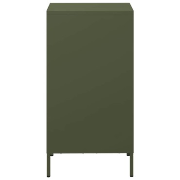 vidaXL Ντουλάπι Λαδί 35x39x73,5cm από Χάλυβα Ψυχρής Έλασης 1 τεμ.