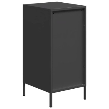 vidaXL Ντουλάπι Μαύρο 35x39x73,5cm από Χάλυβα Ψυχρής Έλασης 1 τεμ.