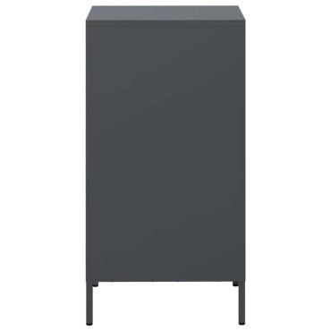 vidaXL Ντουλάπι Ανθρακί 35x39x73,5cm από Χάλυβα Ψυχρής Έλασης 1 τεμ.