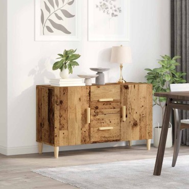 vidaXL Ντουλάπι Παλαιό Ξύλο 100x36x60cm από Επεξεργασμένο Ξύλο 1 τεμ.
