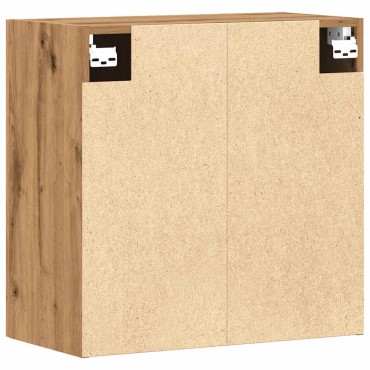 vidaXL Ντουλάπι Τοίχου Αρτισιανή Δρυς 60x31x60cm Επεξεργασμένο Ξύλο 1 τεμ.
