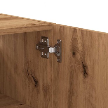 vidaXL Ντουλάπι Τοίχου Αρτισιανή Δρυς 60x31x60cm Επεξεργασμένο Ξύλο 1 τεμ.