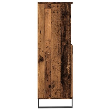 vidaXL Ντουλάπι Όψη Παλαιού Ξύλου 60x36x110cm από Επεξεργασμένο Ξύλο 1 τεμ.