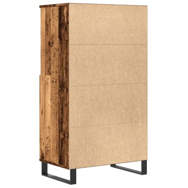 vidaXL Ντουλάπι Όψη Παλαιού Ξύλου 60x36x110cm από Επεξεργασμένο Ξύλο 1 τεμ.