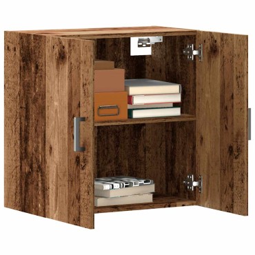 vidaXL Ντουλάπι Τοίχου Όψη Παλαιού Ξύλου 60x31x60cm Επεξεργασμένο Ξύλο 1 τεμ.