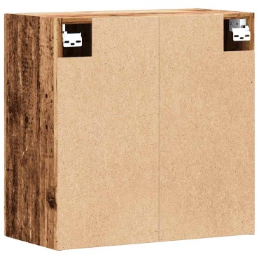 vidaXL Ντουλάπι Τοίχου Όψη Παλαιού Ξύλου 60x31x60cm Επεξεργασμένο Ξύλο 1 τεμ.