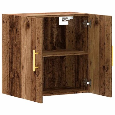 vidaXL Ντουλάπι Τοίχου Όψη Παλαιού Ξύλου 60x31x60cm Επεξεργασμένο Ξύλο 1 τεμ.