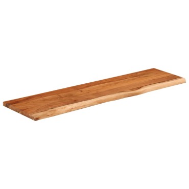 vidaXL Επιφάνεια Τραπεζιού Ορθογώνια 140x40x2,5cm Μασίφ Ξύλο Ακακίας 1 τεμ.