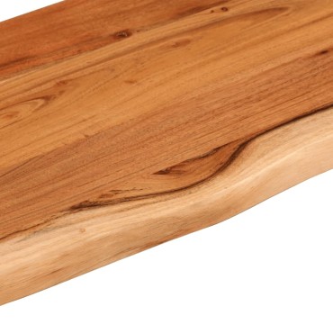 vidaXL Επιφάνεια Τραπεζιού Ορθογώνια 140x40x2,5cm Μασίφ Ξύλο Ακακίας 1 τεμ.