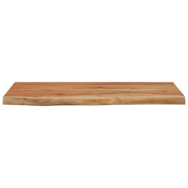 vidaXL Ράφι Επιτοίχιο Ορθ. Live Edge 40x20x3,8cm Μασίφ Ξύλο Ακακίας