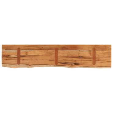 vidaXL Επιφάνεια Τραπεζιού Ορθογώνια 180x40x2,5cm Μασίφ Ξύλο Ακακίας 1 τεμ.
