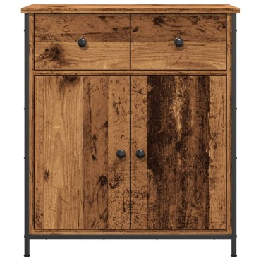 vidaXL Ντουλάπι Όψη Παλαιού Ξύλου 70x30x80cm από Επεξεργασμένο Ξύλο 1 τεμ.