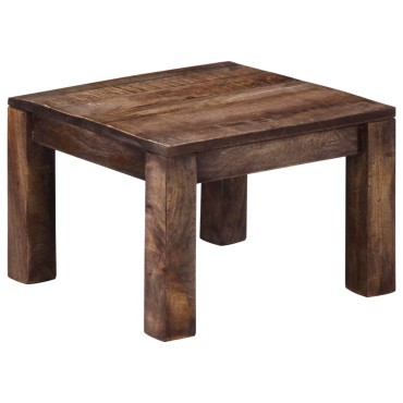 vidaXL Τραπεζάκι Σαλονιού 50x50x35cm από Μασίφ Ξύλο Μάνγκο 1 τεμ.