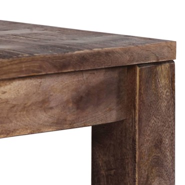 vidaXL Τραπεζάκι Σαλονιού 50x50x35cm από Μασίφ Ξύλο Μάνγκο 1 τεμ.