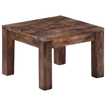 vidaXL Τραπεζάκι Σαλονιού 50x50x35cm από Μασίφ Ξύλο Μάνγκο 1 τεμ.