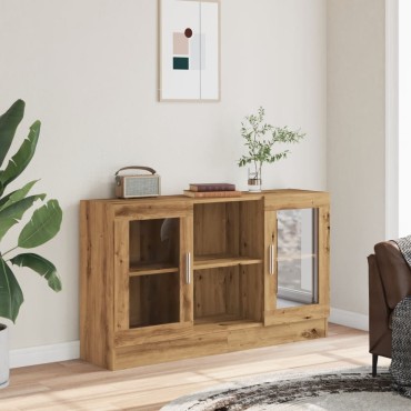 vidaXL Μπουφές Αρτισιανή Δρυς 120x30,5x70cm από Επεξεργασμένο Ξύλο 1 τεμ.