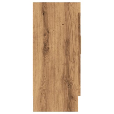 vidaXL Μπουφές Αρτισιανή Δρυς 120x30,5x70cm από Επεξεργασμένο Ξύλο 1 τεμ.