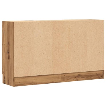 vidaXL Μπουφές Αρτισιανή Δρυς 120x30,5x70cm από Επεξεργασμένο Ξύλο 1 τεμ.