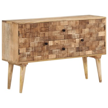 vidaXL Μπουφές 110x30x70cm από Μασίφ Ξύλο Μάνγκο 1 τεμ.