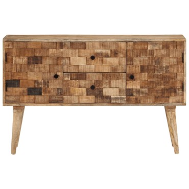 vidaXL Μπουφές 110x30x70cm από Μασίφ Ξύλο Μάνγκο 1 τεμ.