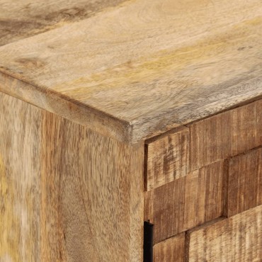 vidaXL Μπουφές 110x30x70cm από Μασίφ Ξύλο Μάνγκο 1 τεμ.