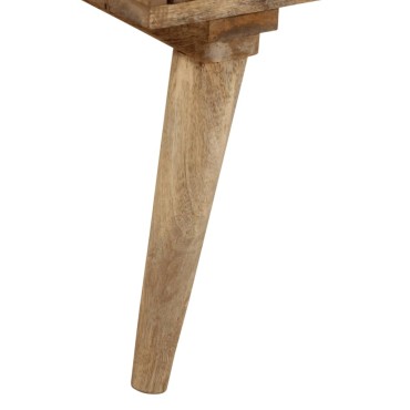 vidaXL Μπουφές 110x30x70cm από Μασίφ Ξύλο Μάνγκο 1 τεμ.